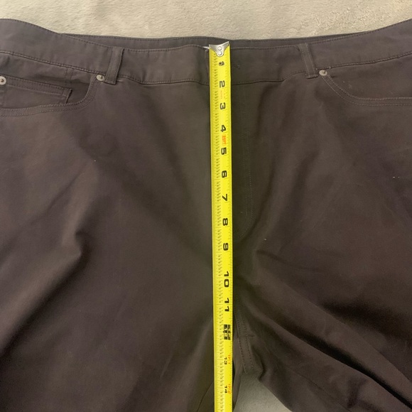 Peter Millar Ultimate Sateen Five-Pocket Pants Chestnut Brown Men Size 42 - Picture 9 of 11